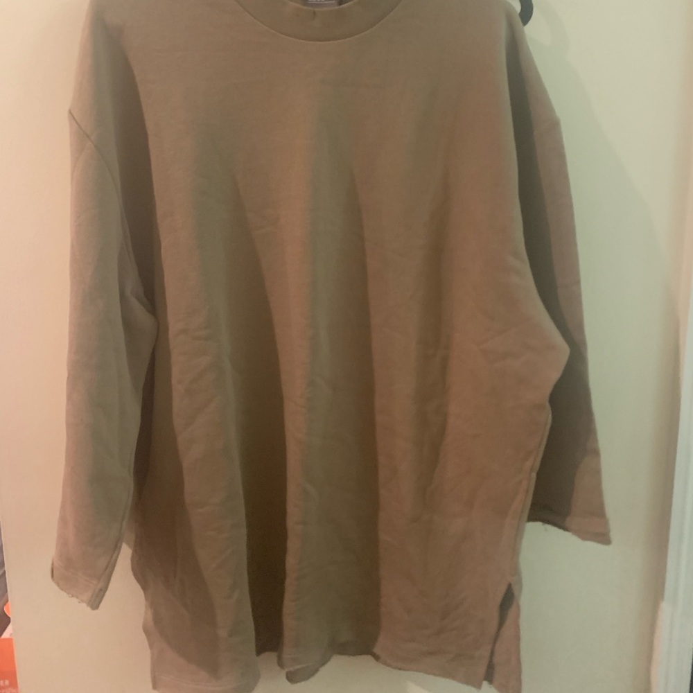 ASOS Three-quarter sleeve Crewneck sweatshirt